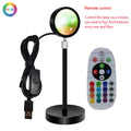 RGB sunset Projection Lamp - LED Mood Light with Remote