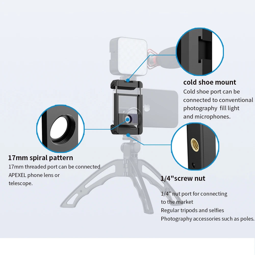 Univerrsal Phone Tripod Mount - camera holder